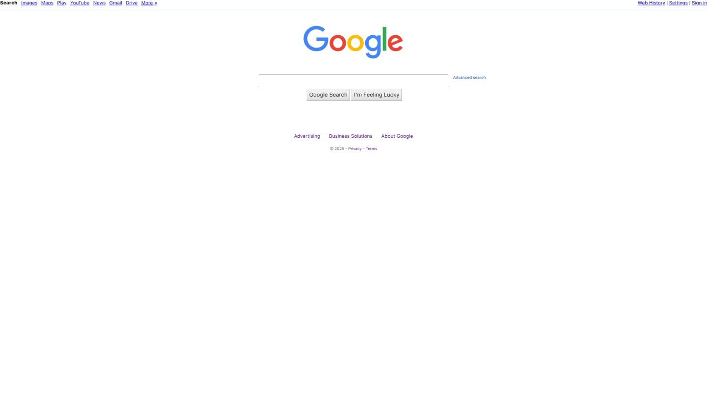 Decorative Google background